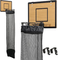 Over the Door Basketball Hoop Laundry Basket for Kids Rooms