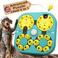 All-in-One Advanced Dog Puzzle Toy - 5 Levels, 6 Ways to Play