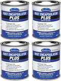 Rust Encapsulator Matte Black Pint 4 Pack - Long Lasting Protection