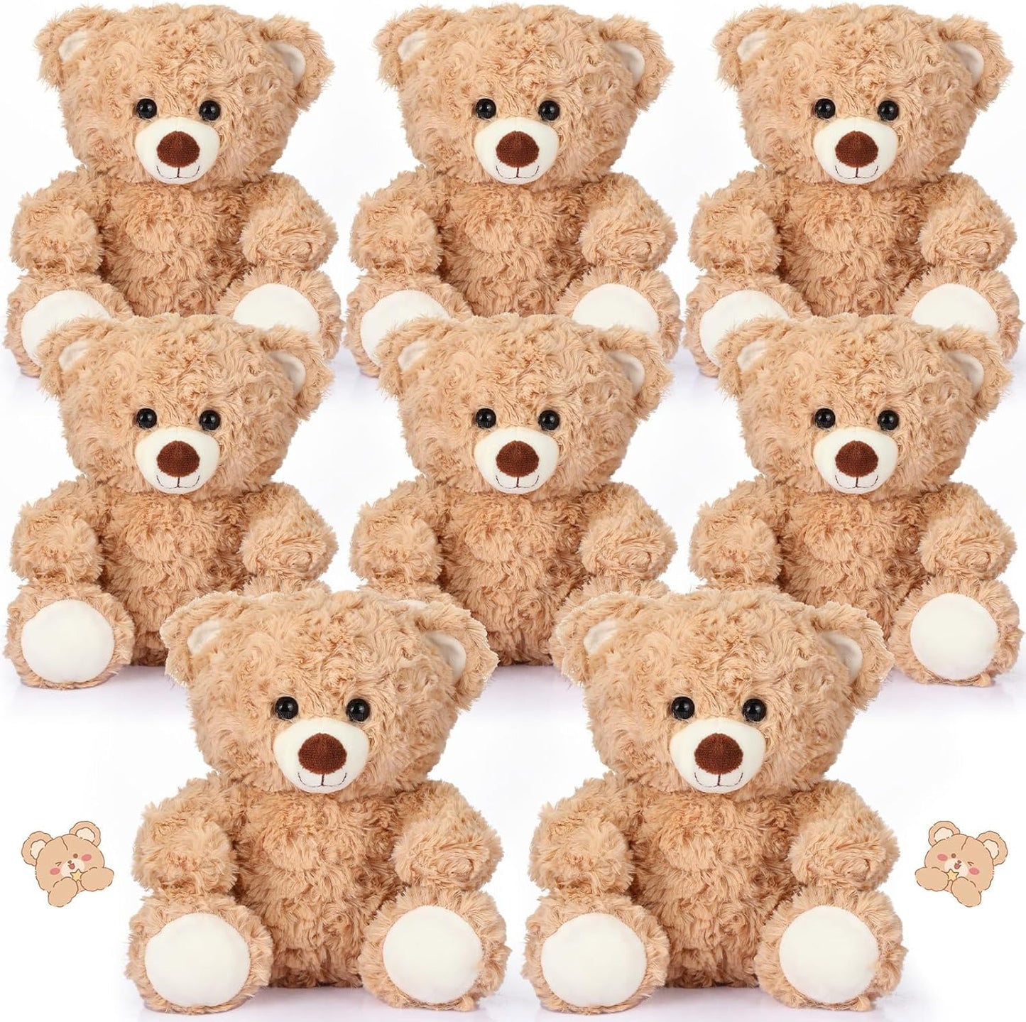 Liliful 8 Inch Bear Stuffed Animals for Parties and Gifts