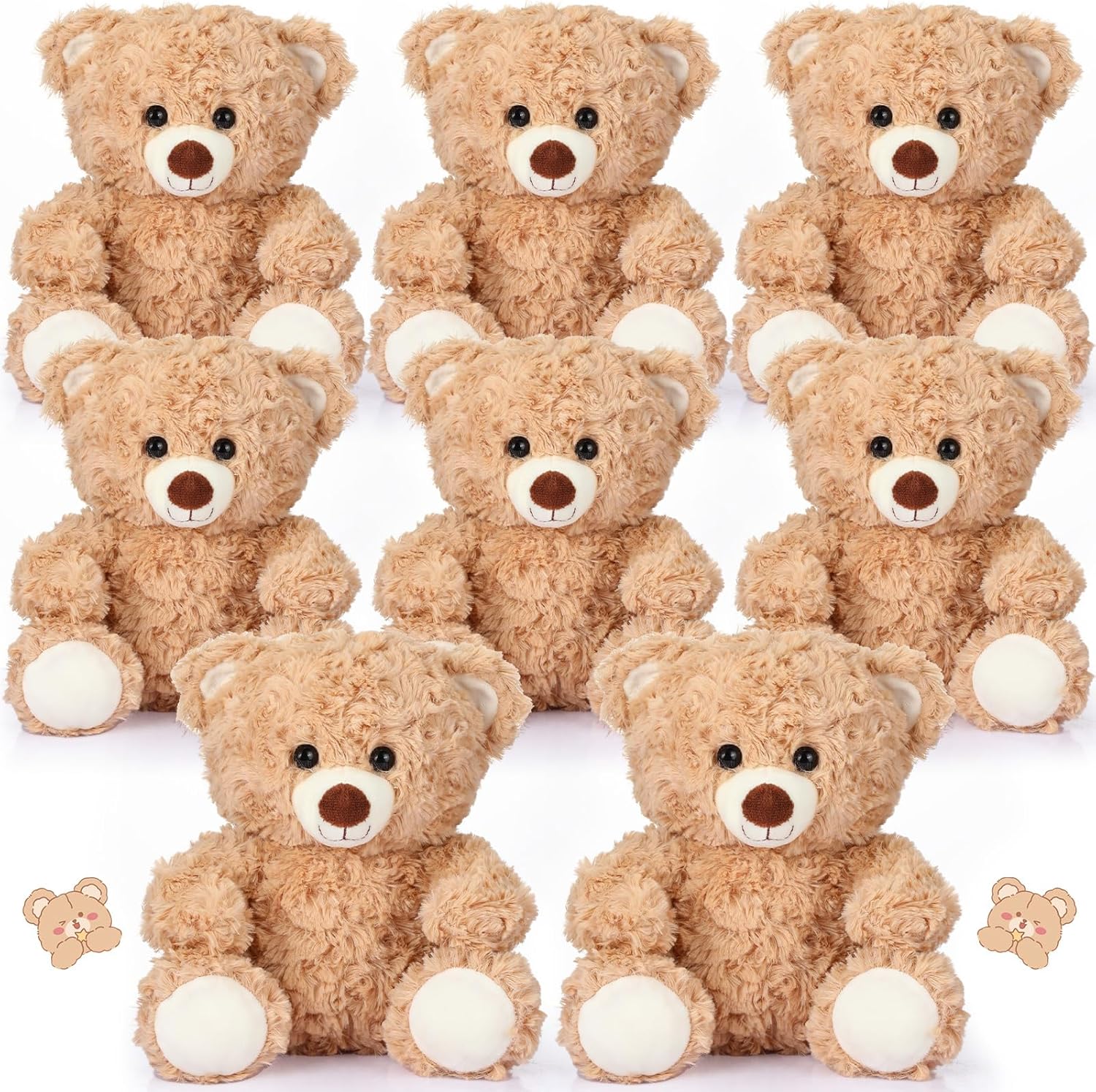 Liliful 8 Inch Bear Stuffed Animals for Parties and Gifts