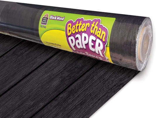 Black Wood Bulletin Board Roll by Teacher Created Resources