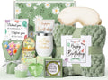 Birthday Gifts for Women Spa Basket Vanilla Coconut - Cozy Throw