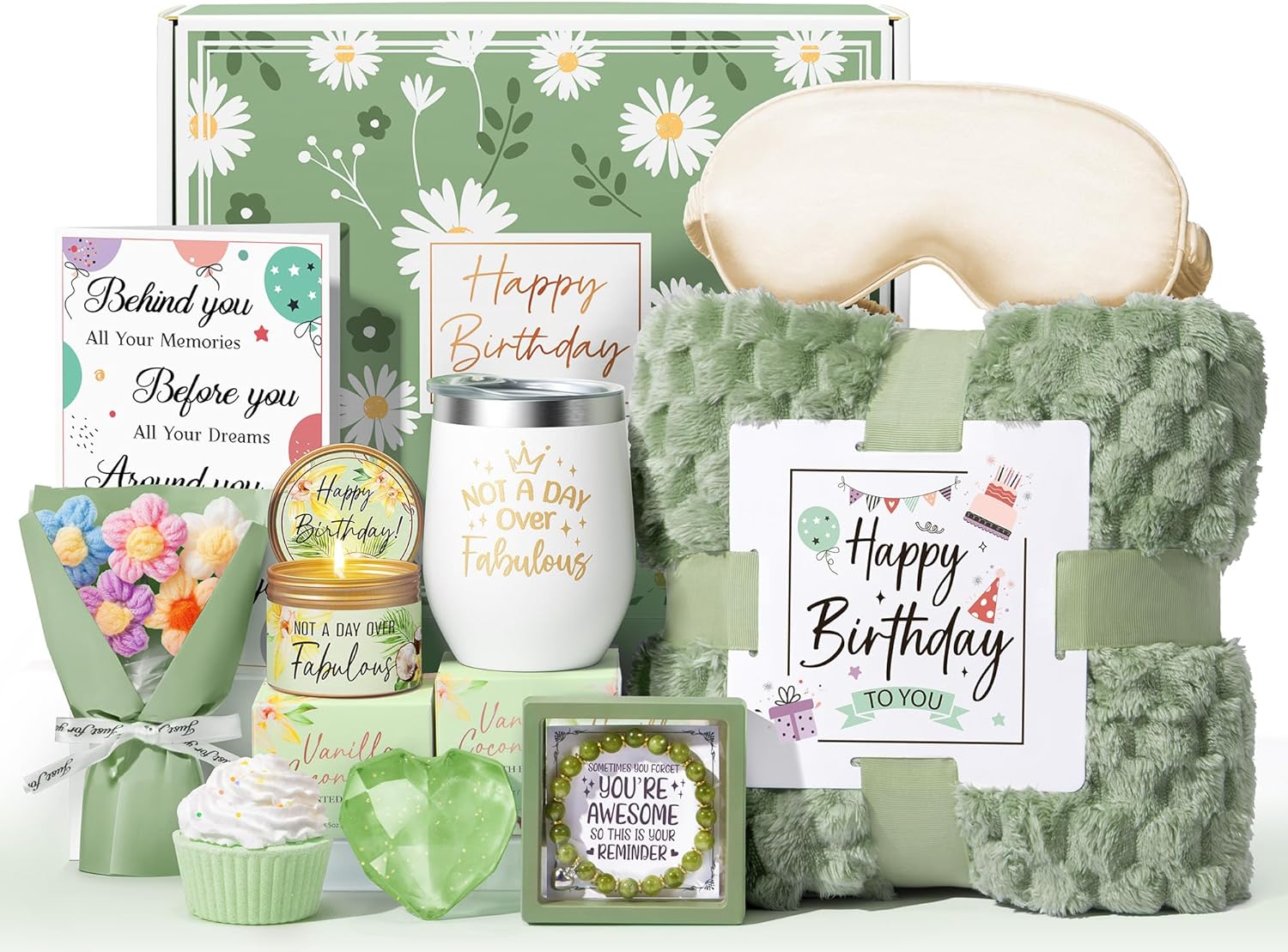 Unique Birthday Gifts for Women Friendship Spa Gift Basket