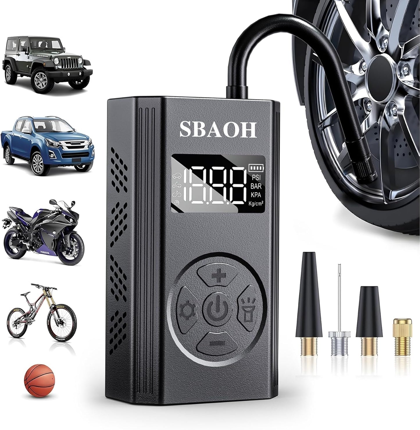 Portable Tire Inflator 150 PSI: Pump Anywhere, Anytime
