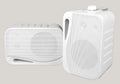 Rockville 4 Outdoor Home Theater Speakers White