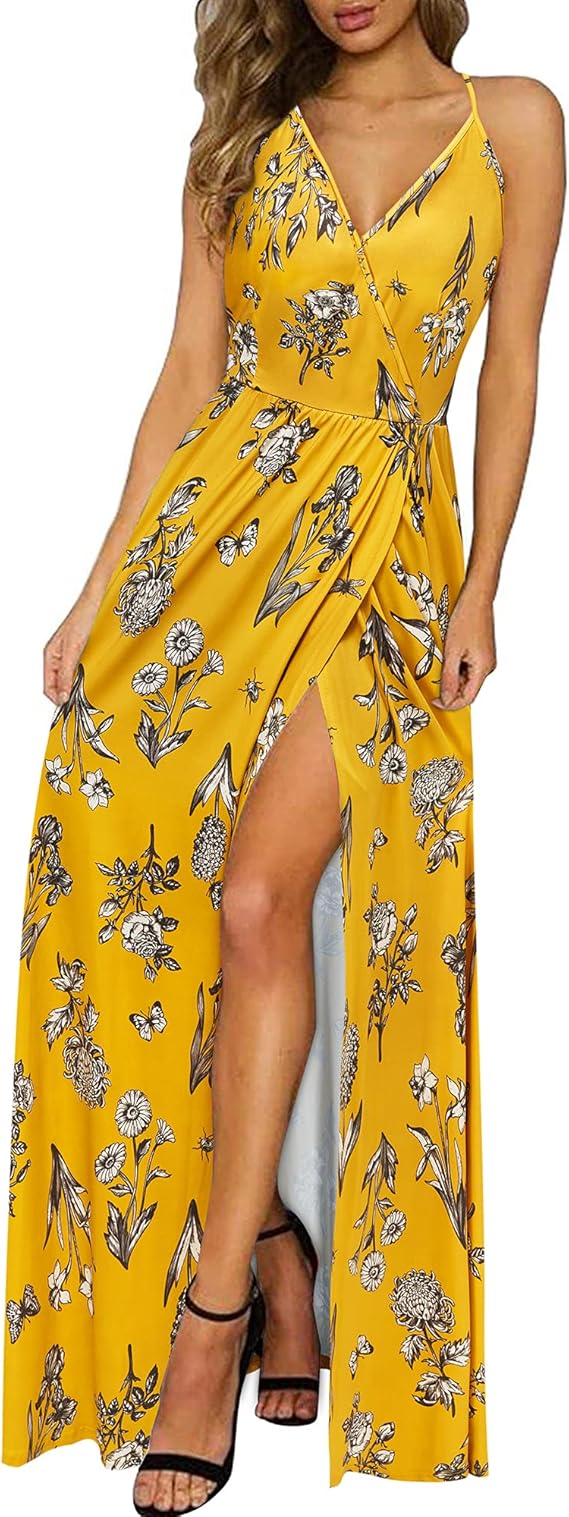 II ININ Women's 2023 Maxi Sundresses for Summer Beach Fun