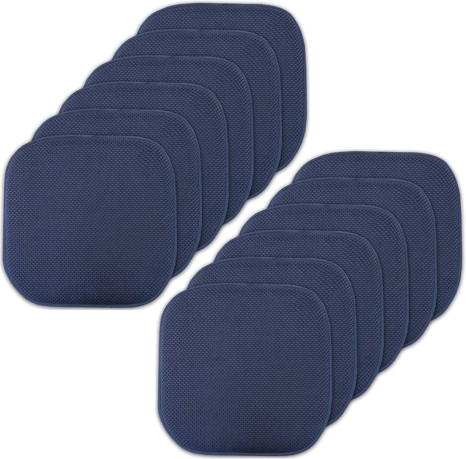 Sweet Home Collection Memory Foam Chair Cushion for Ultimate Comfort