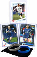 Lionel Messi (3) Assorted Soccer Cards & Sticker Cards Gift Pack