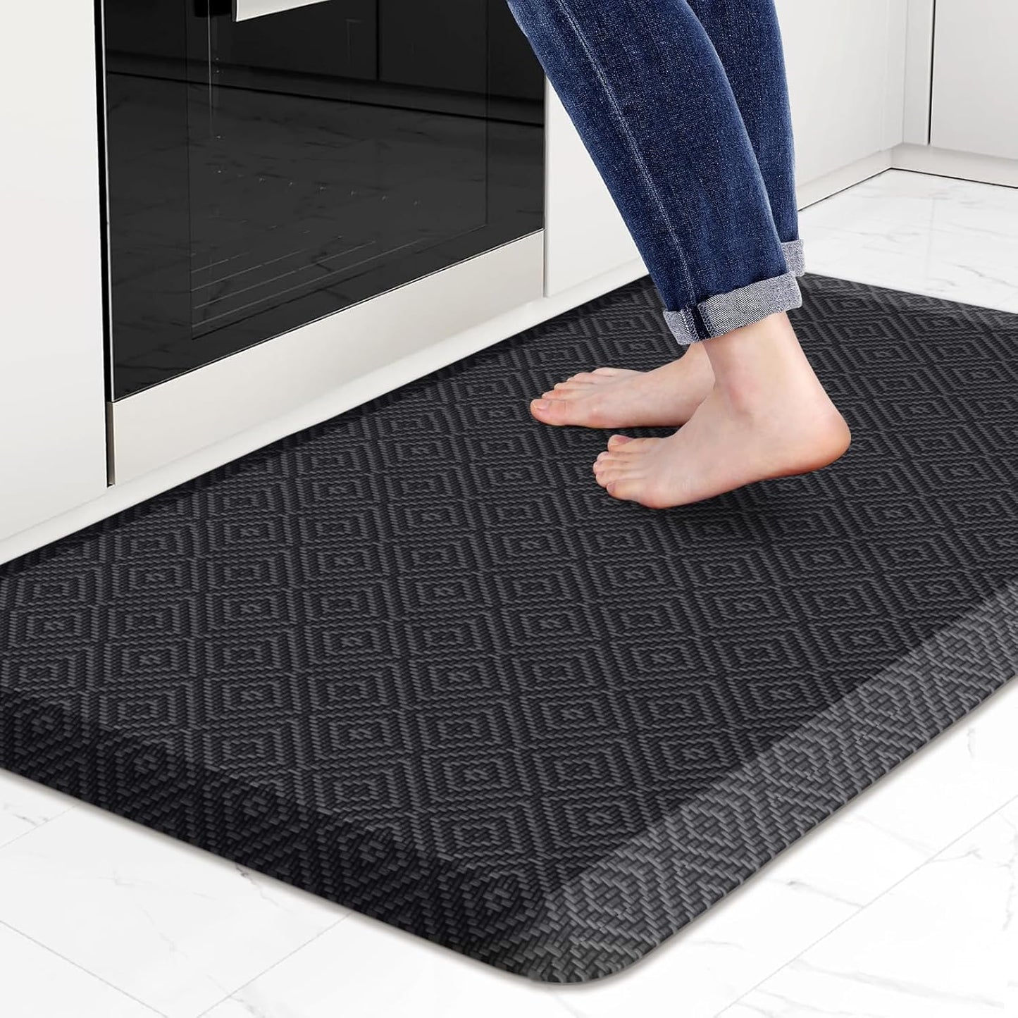 Mattitude Anti-Fatigue Kitchen Mat for Comfort and Safety