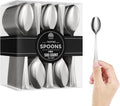 Mini Disposable Dessert Spoons 4.5 in Bulk Pack of 500 - Elegant