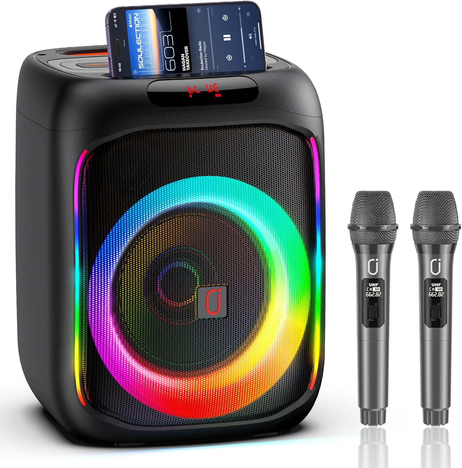 Ultimate Party Karaoke: Dual Wireless Mics, HD Sound