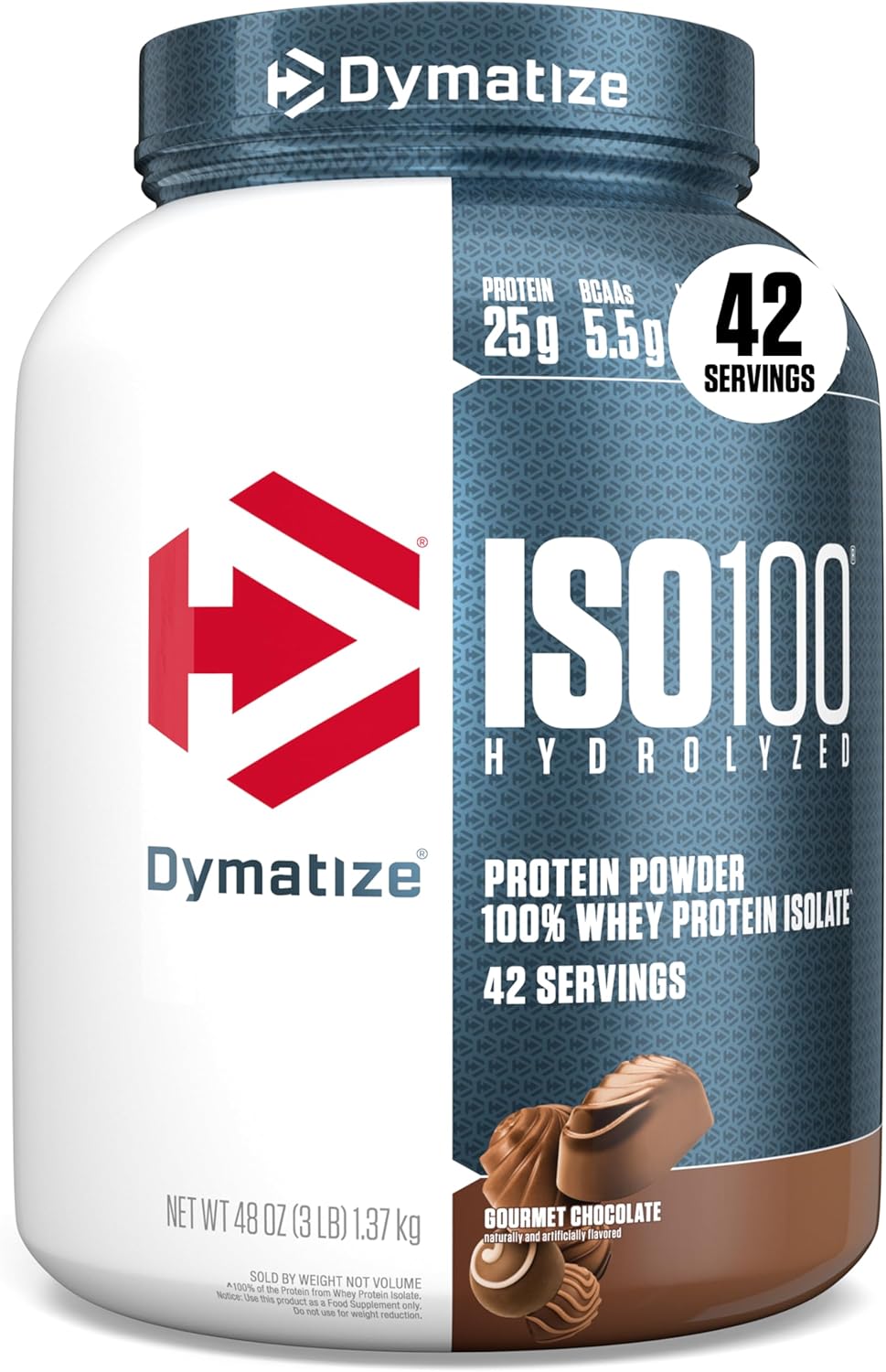 Dymatize ISO100 Hydrolyzed Protein Powder for Muscle Growth