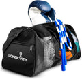 Duffle Mesh Bags With Bottle Pocket - Breathable Gym Duffel Bag