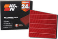 K&N Engine Air Filter Extended Life 24,000 Mile Replacement - Truck V8