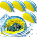 Shoe Washing Machine Bag 4 Pack - Plush Zipper Laundry Bags for Shoes