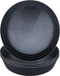 Plant Saucer 18 Inch Extra Large 4 Pack - Deep 3in Drainage Trays