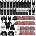 154 Pack Oscillating Saw Blades Multitool Kit - Versatile Cutting Set