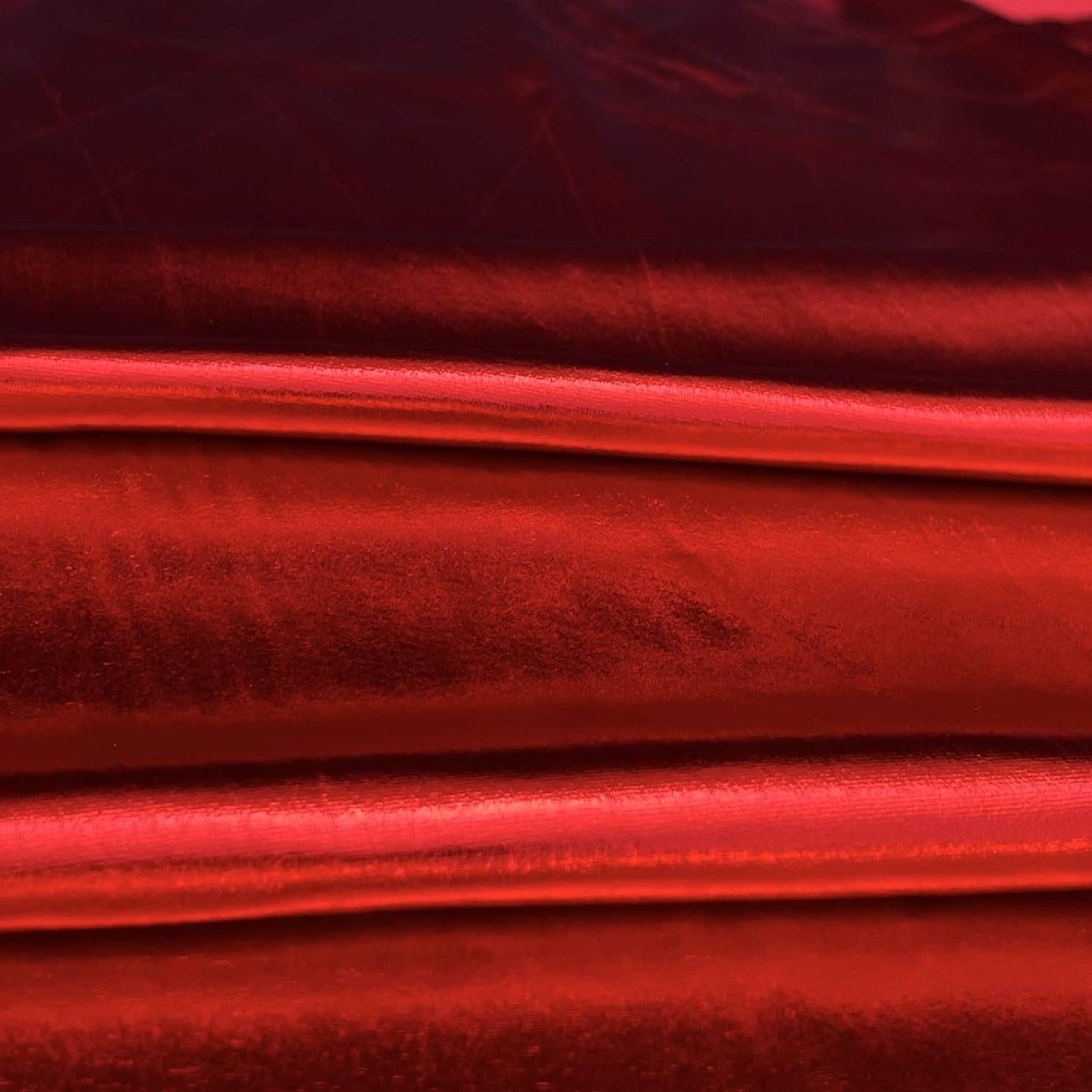 Red Polyester Fabric for Dancewear and Costumes - 60in Wide