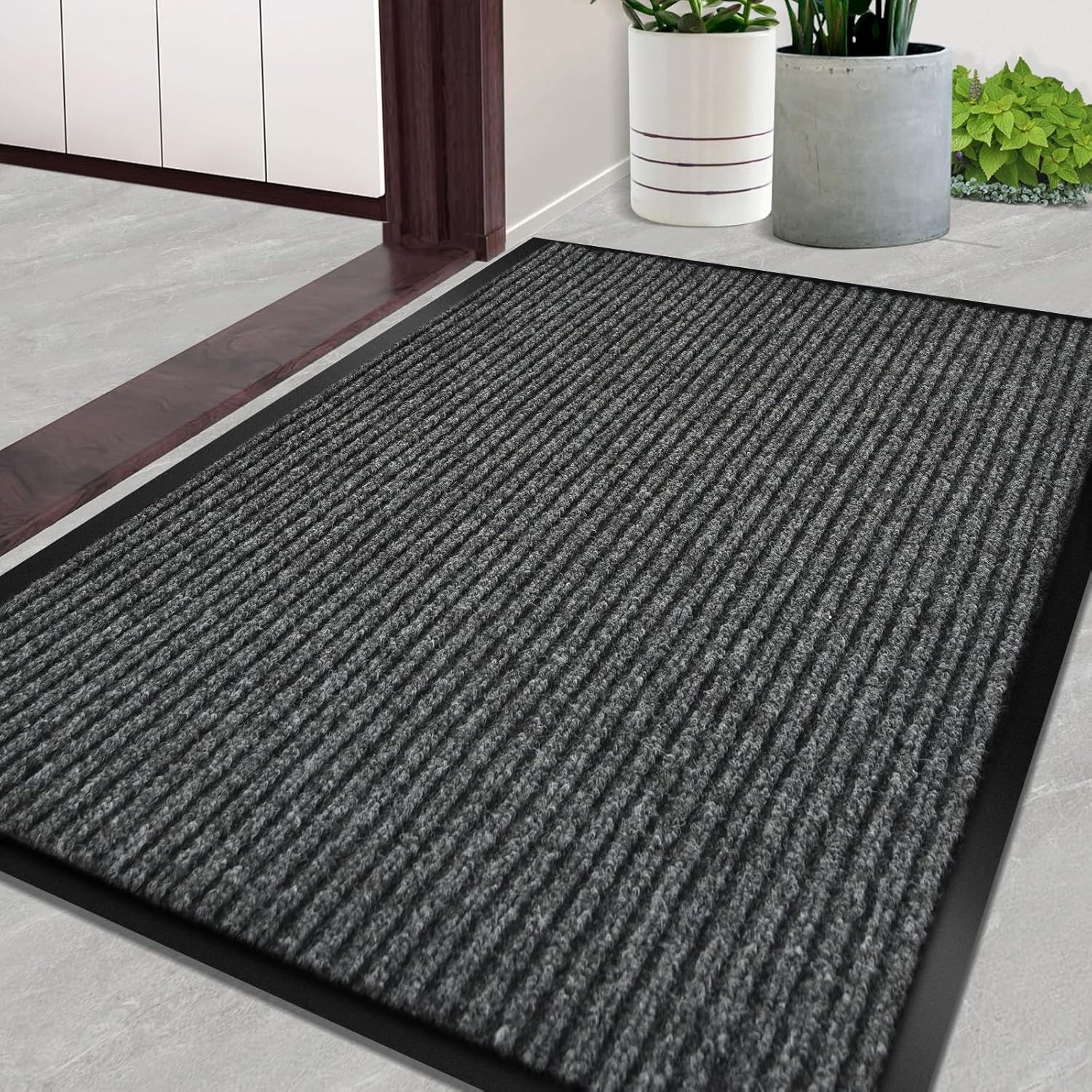 REWOMC Heavy Duty Outdoor Indoor Doormat for Entryways