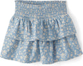 Gymboree Girls and Toddler Ruffle Skirts - Tiered Floral Skort