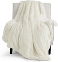 Bedsure GentleSoft Fuzzy Sherpa Faux Fur Twin Blanket for Cozy Comfort