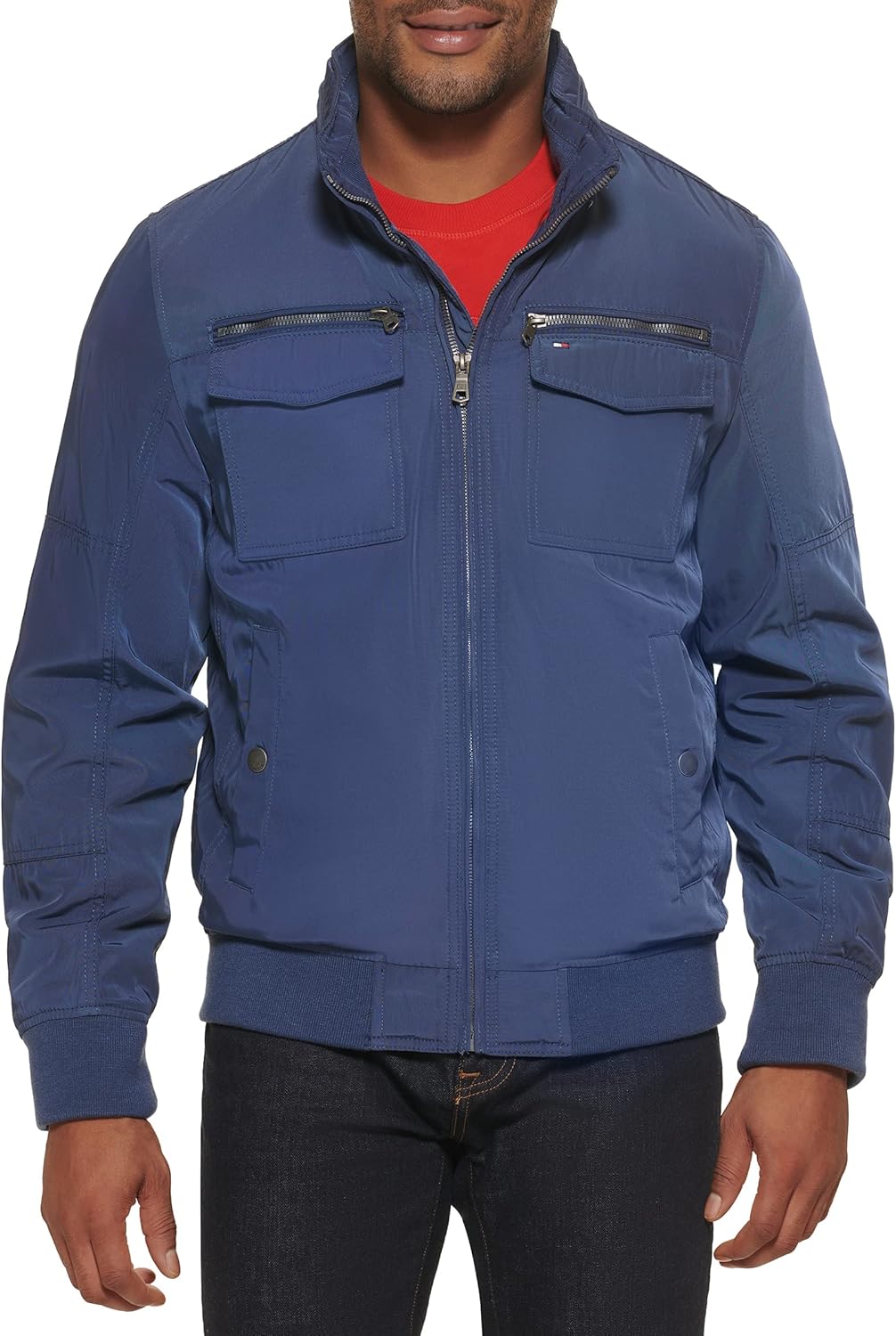 Tommy Hilfiger Men's Water Resistant Performance Bomber Jacket