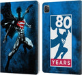 Superman DC Comics Splatter 80th Anniversary Leather Wallet Case