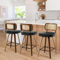 Swivel Counter Height Bar Stools Set of 3 - 26ft Seat Height