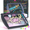 Neon Glow Craft Kit - Light Up Tracing Pad for Kids - Mess-Free Neon