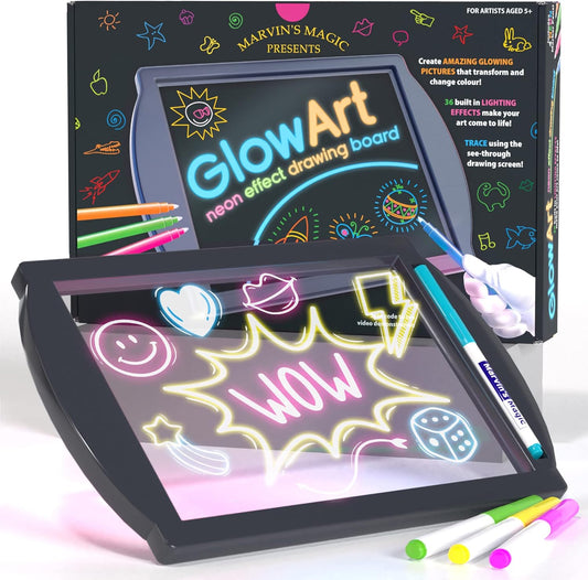 Glow Art Drawing Tablet Kit for Kids