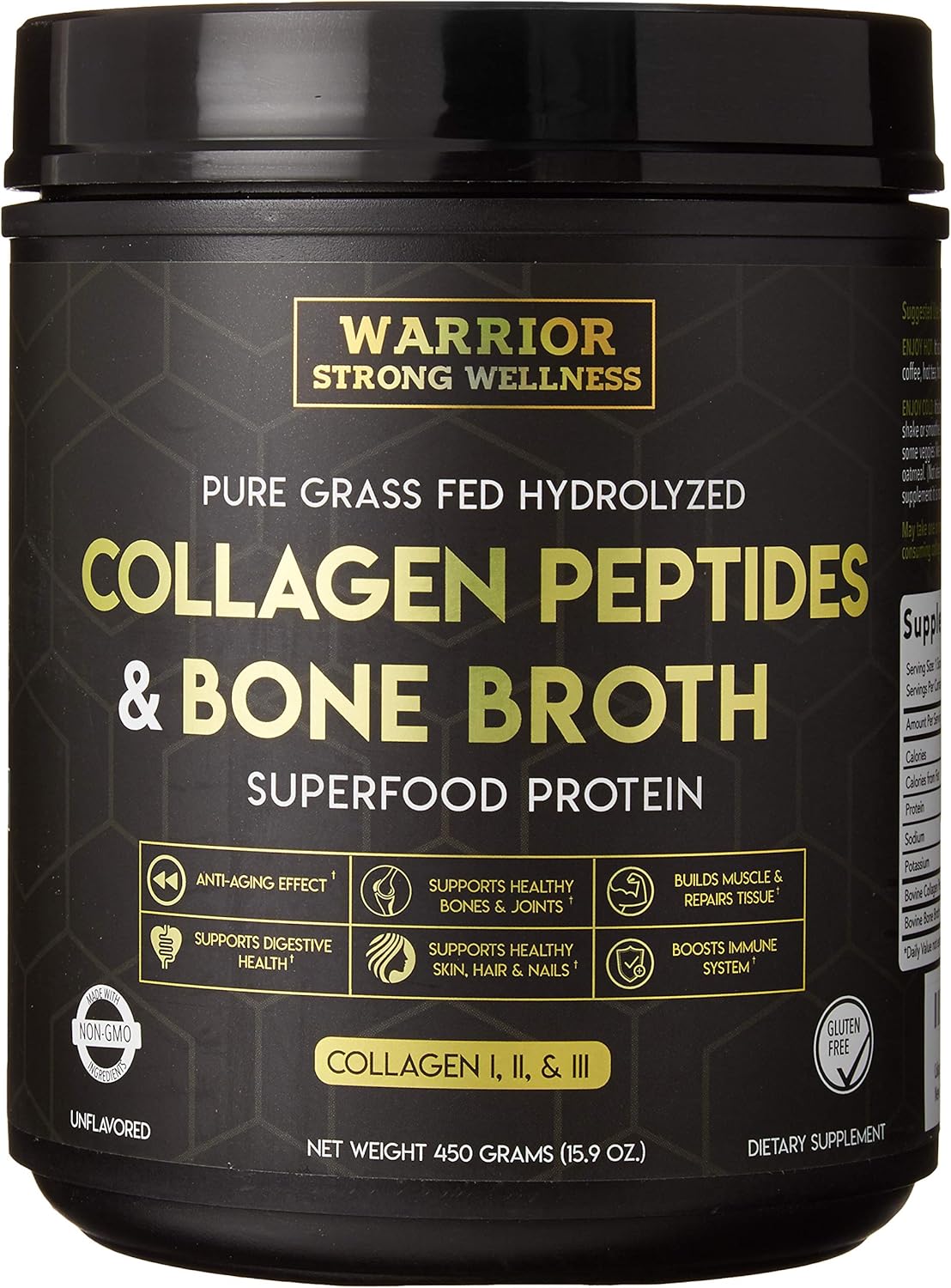 Premium Collagen Peptides Bone Broth Powder for Health Boost
