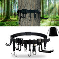 Treestand Strap Gear Hangers Multi-Hook Accessory Holder - Silent