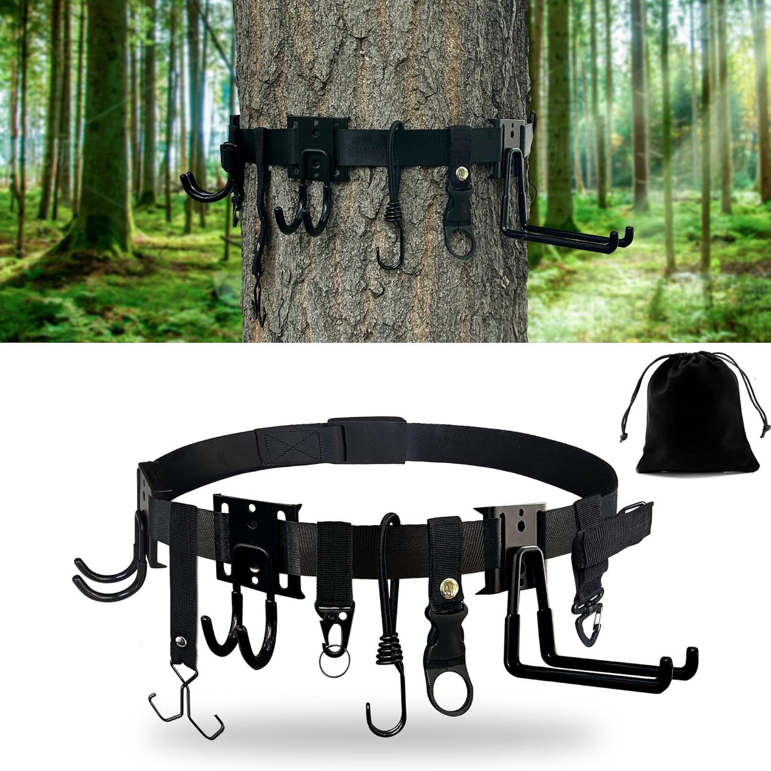 8-Hook Treestand Gear Hanger Set