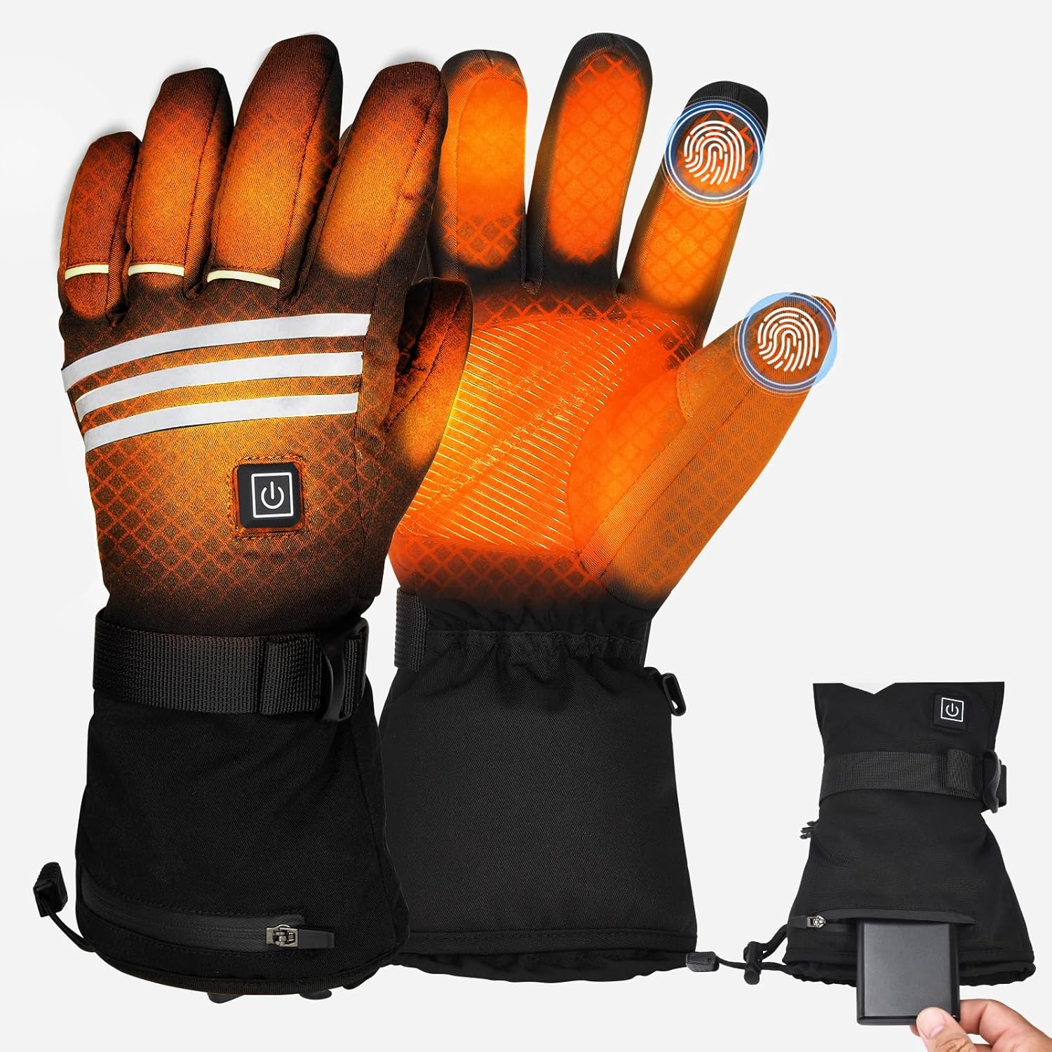 Stay Warm Anywhere: Hccsport 5000mAh Heated Gloves