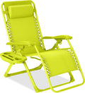 Adjustable Zero Gravity Patio Chair - Vibrant Neon Comfort