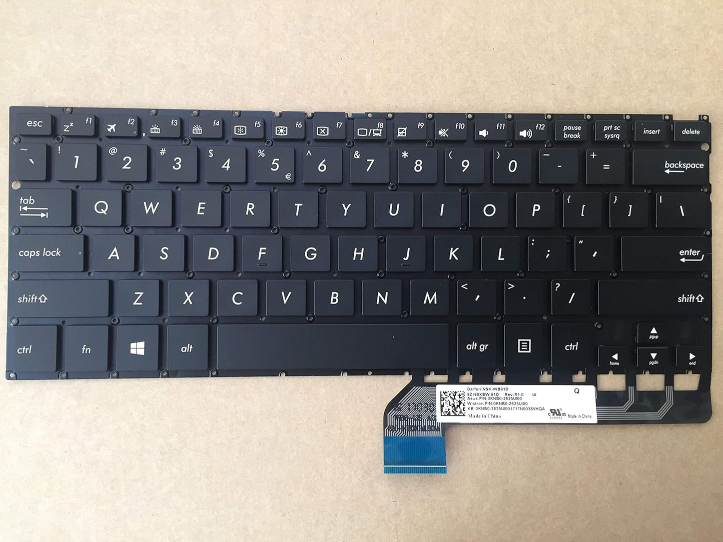 Original New ASUS Zenbook Flip UX360U Touchscreen Laptop Keyboard