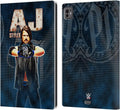 Apple iPad Pro 11 M4 2024 Leather Wallet Case - WWE AJ Styles