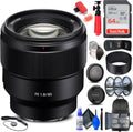 Sony FE 85mm f/1.8 Lens Kit - Ideal Portrait Prime