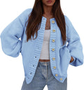 PRETTYGARDEN Women's 2025 Chunky Knit Button Up Cardigan - Cozy Layer