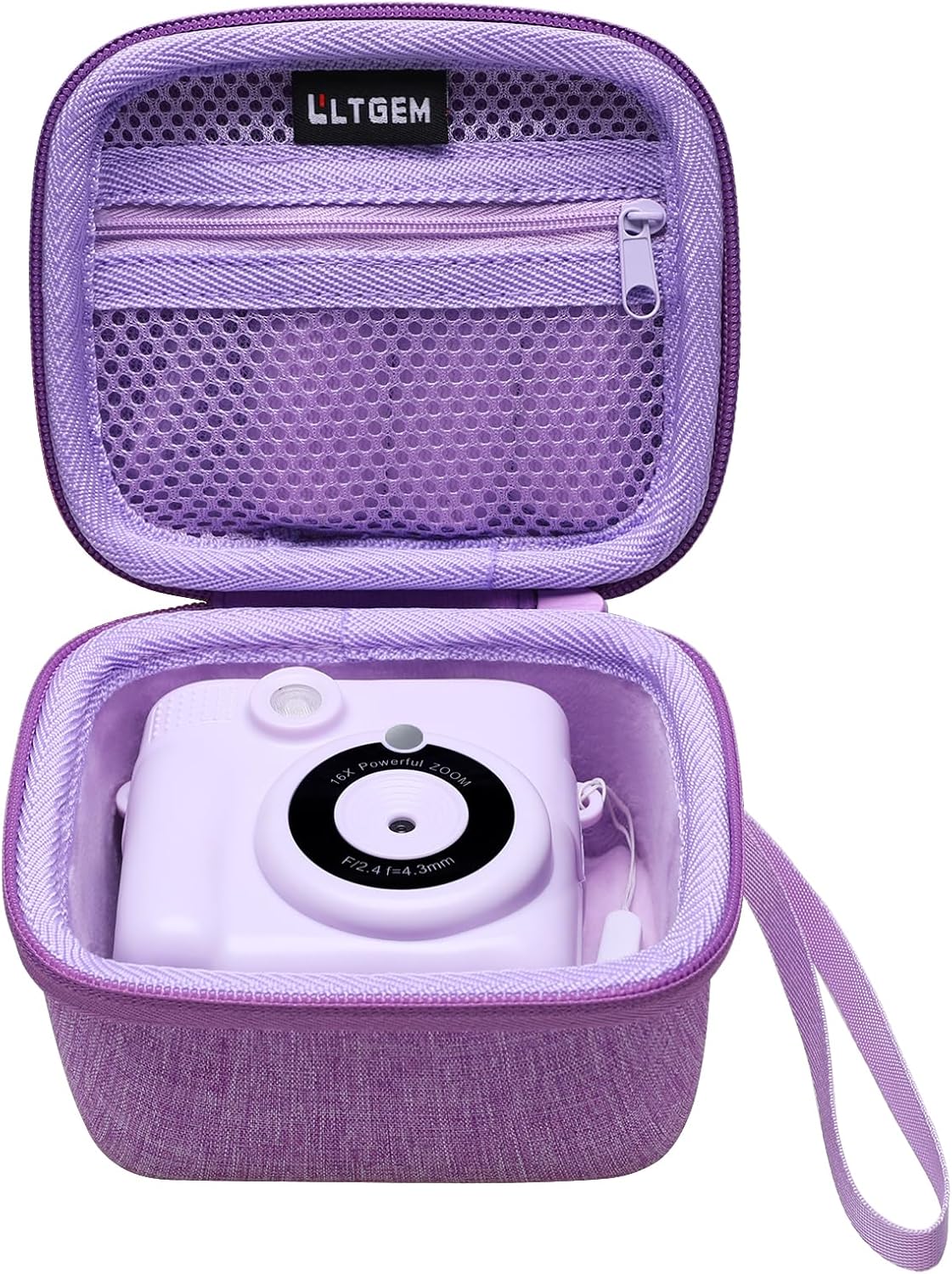 Protective Purple Case for Kids Instant Camera