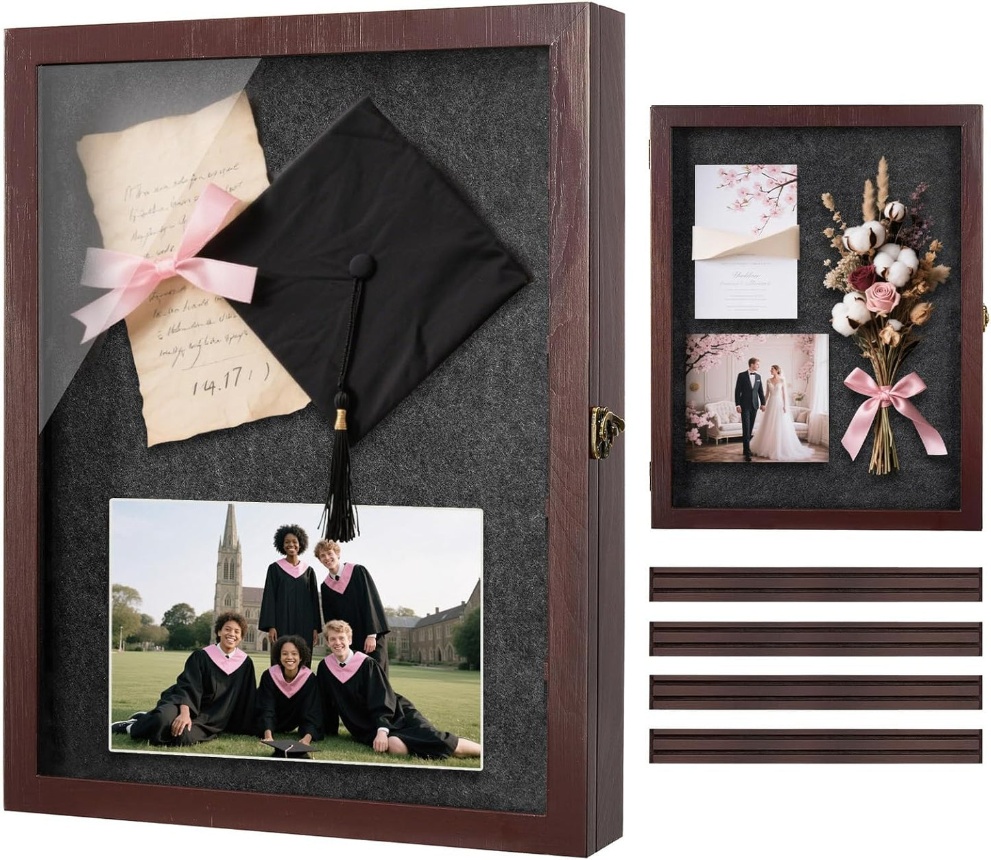 13X17 Large Jersey Frame Display Case for Keepsakes and Gifts
