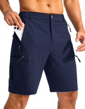 Pudolla Men's Hiking Cargo Shorts 9ft Lightweight Outdoor (Style X6JD)
