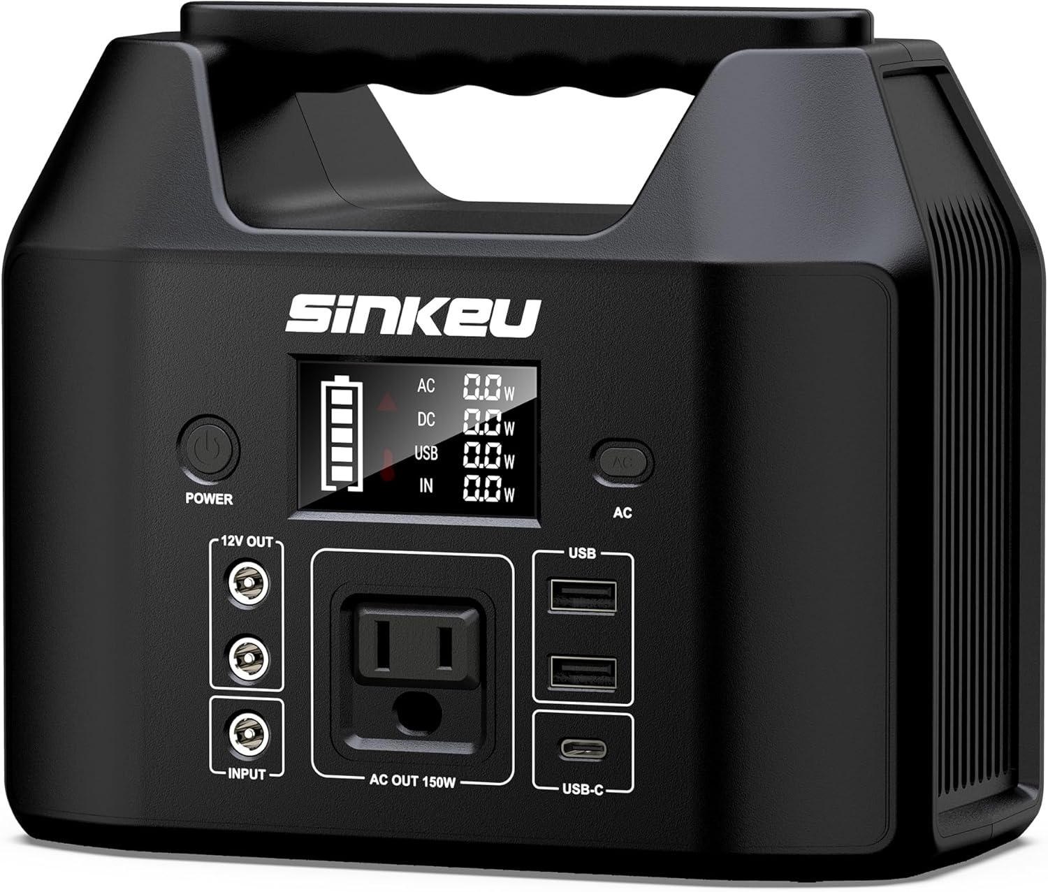 SinKeu Portable Solar Generator - Reliable Power Anywhere!