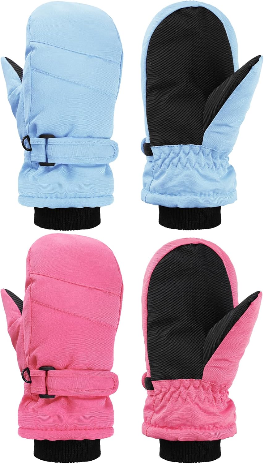 Waterproof Snow Mittens for Kids - Stay Warm & Dry!