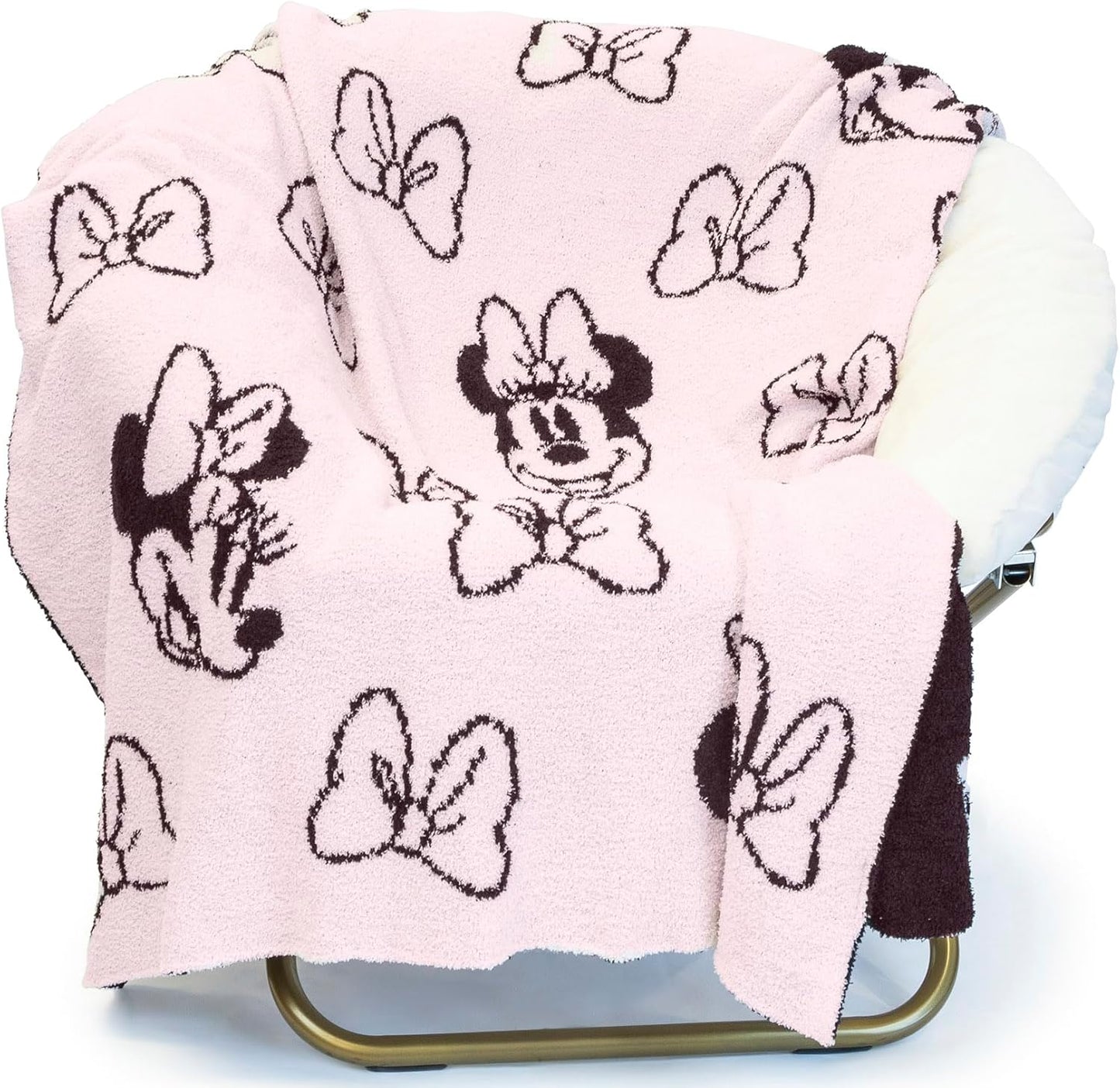 Disney Minnie Mouse Fluffy Throw - 50 x 60 inch - Soft & Cozy