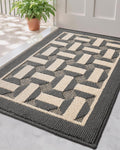 Washable Indoor Entrance Doormat 24x36 - Absorbent Dirt Trapper