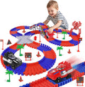 Spider Toys Race Car Track 212 PCS for Kids Ages 3-8 - Creative Build