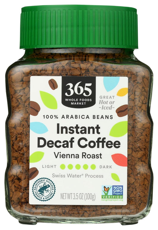 365 Whole Foods Decaf Instant Coffee - Rich Flavor