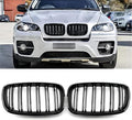 X5 E70 Gloss Black Front Kidney Grill Grille Fit for 2007-2014 BMW X5